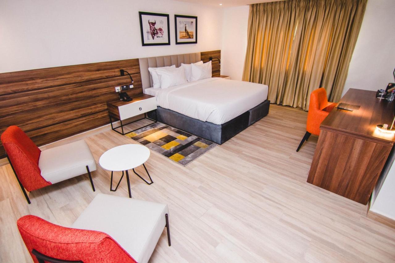 The Safron Hotel لاغوس الغرفة الصورة